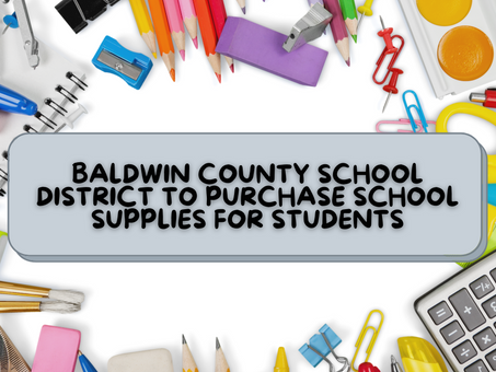 BCSD to Purchase School Supplies for Students