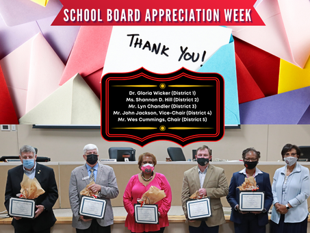 BCSD Celebrates Local School Board Members