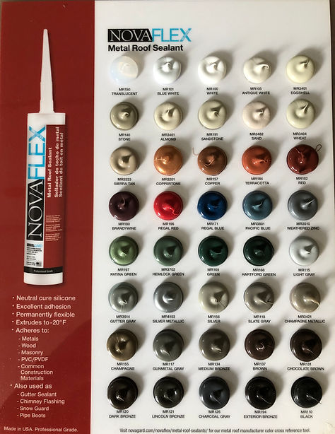 NovaGard- Metal Roof Sealant