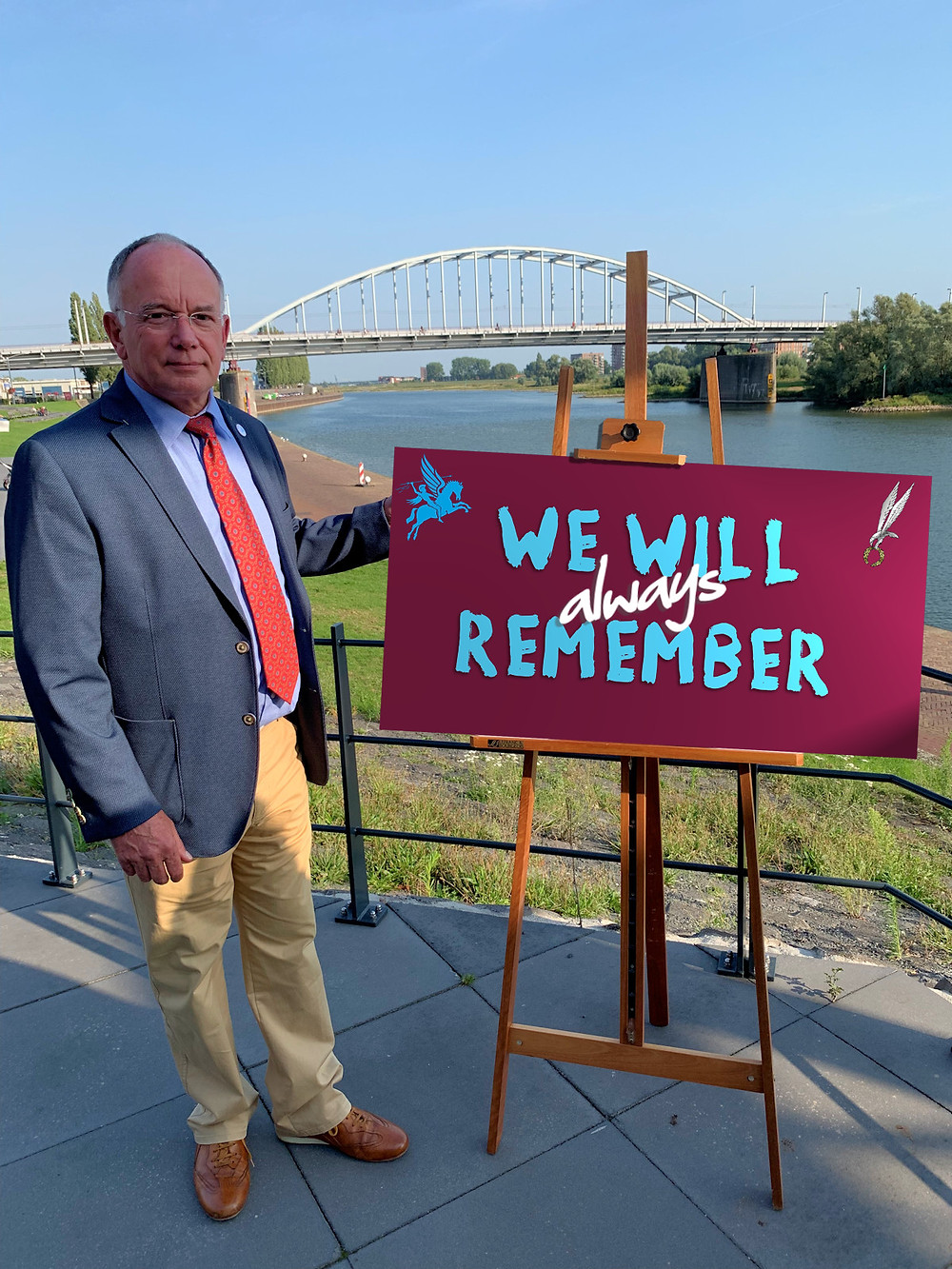 Roger Beets, Chairman of the Airborne Commemorations Foundation