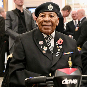 Tribute to WWII veteran Gilbert Clarke by Colin Mills