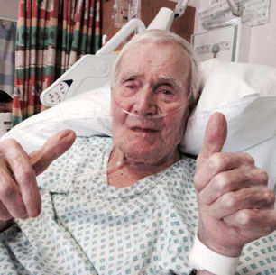 Donate to save war hero, Robbie Clark