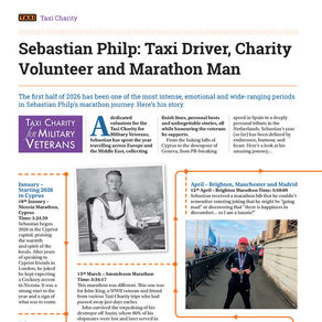 Sebastian Philp: Taxi driver, charity volunteer and marathon man, TAXI