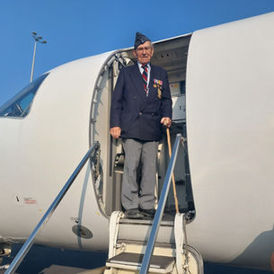 WWII veterans take special flight on 79th anniversary of D-Day