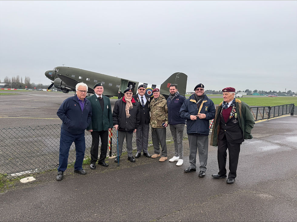Veterans enjoy special Dakota flight at North Weald Airfield