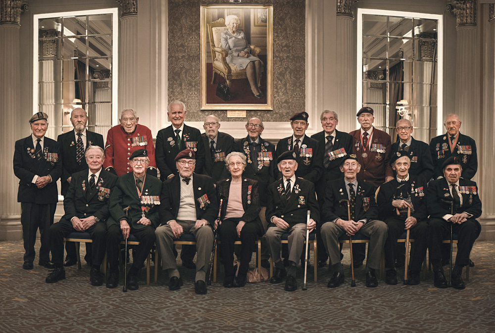 Veterans enjoy lunch at The RAF Club