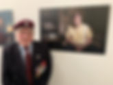 Taxi Charity attends First In, Last Out: The Last Men of The 6th Airborne Division exhibition