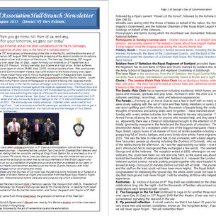 VJ Day 2015 by the Royal Naval Association Hull Branch