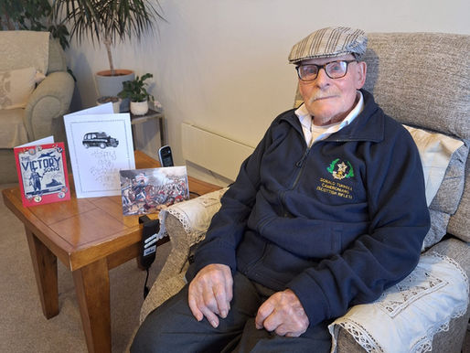 Taxi Charity receives £5,000 donation thanks to beautiful greeting cards we send to veterans