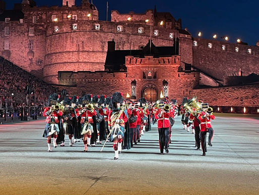 Taxi Charity ends memorable Scottish tour with the Edinburgh Tattoo