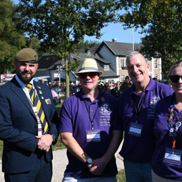 A heartfelt thank you to the Taxi Charity from veteran Chris Langford