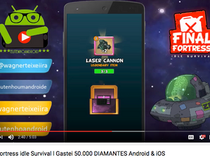 Eu Tenho Android : Gastei 50.000 DIAMANTES | Final Fortress Idle Survival Android & iOS