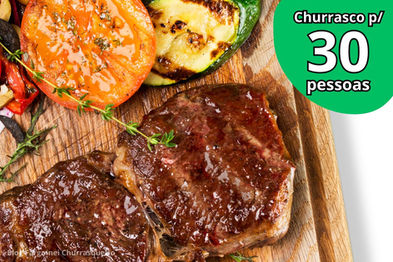 Churrasco para 30 pessoas - Organização - Preços / Valores em BH e região