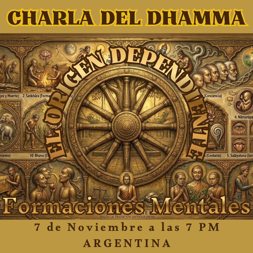 CHARLA DEL DHAMMA por Federico Gurisatti