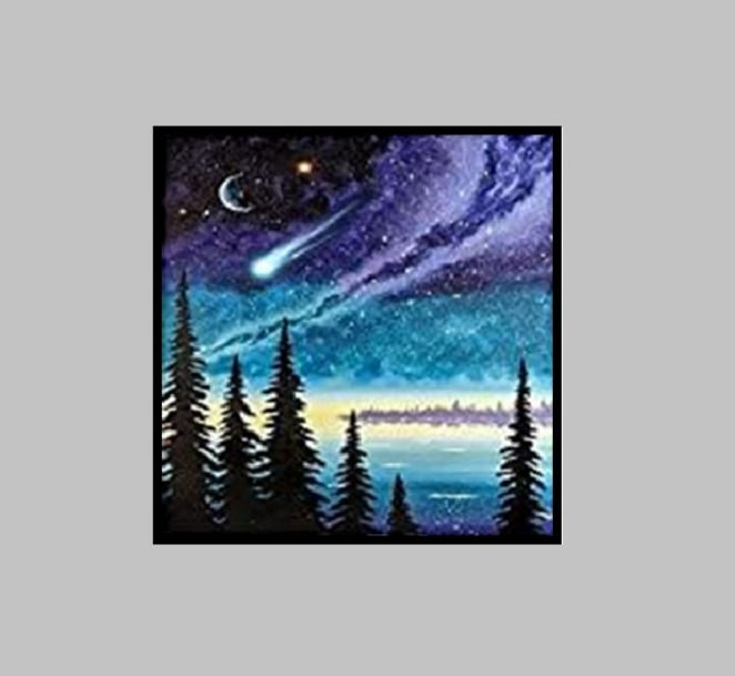 Shooting Star, Paint Night