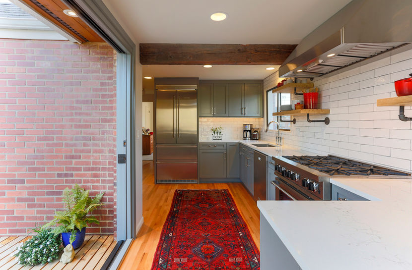 Dream no more... our client could move seamlessly indoors and out after our kitchen renovation project.