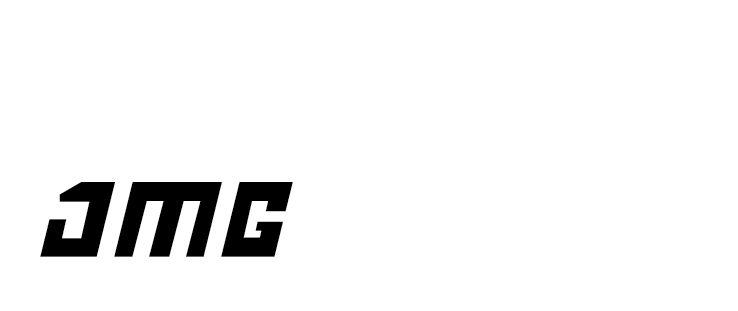 JMG METCO black and white logo