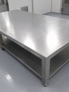 mesa de aço inox para laboratório