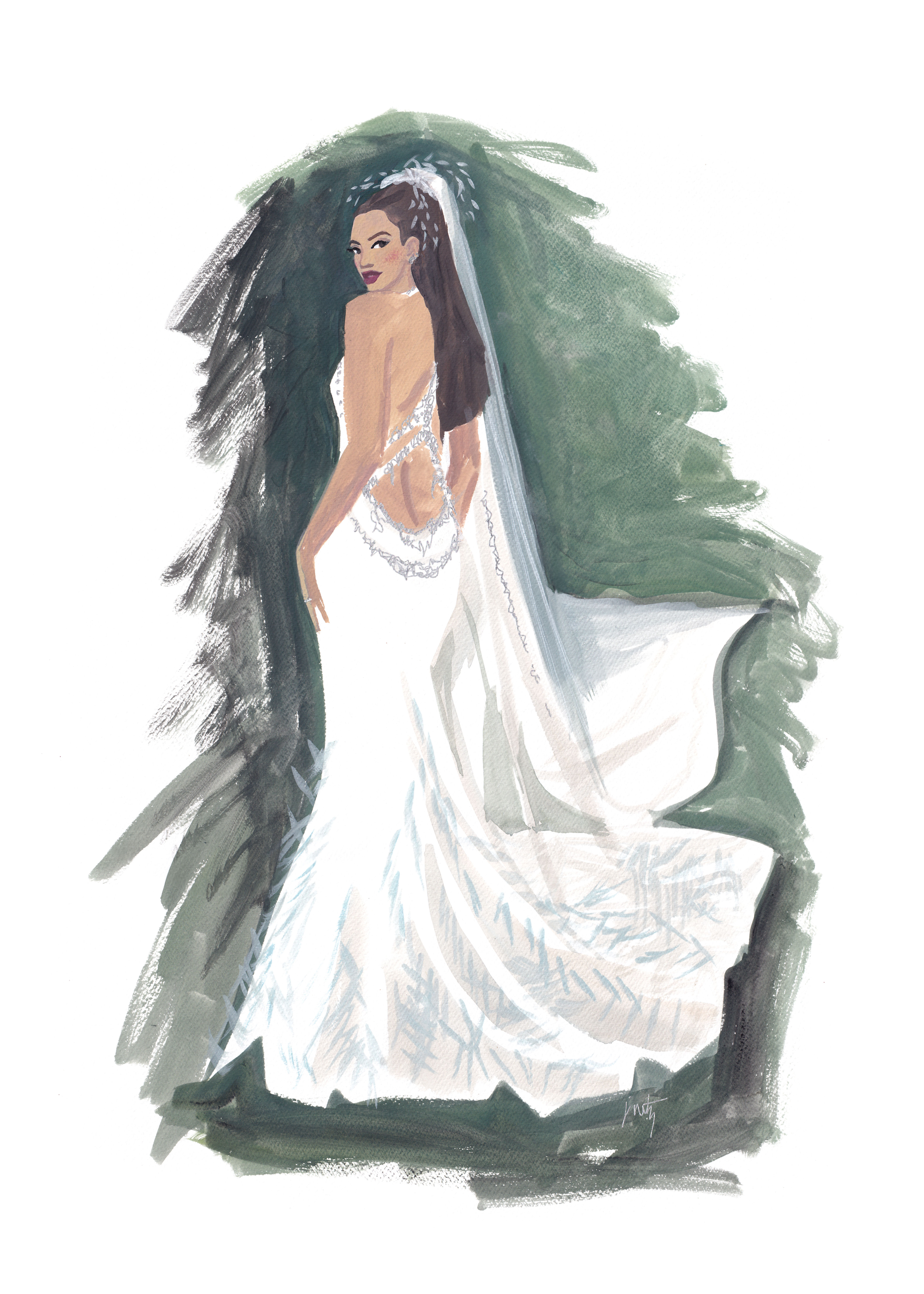 Custom Fashion Illustration