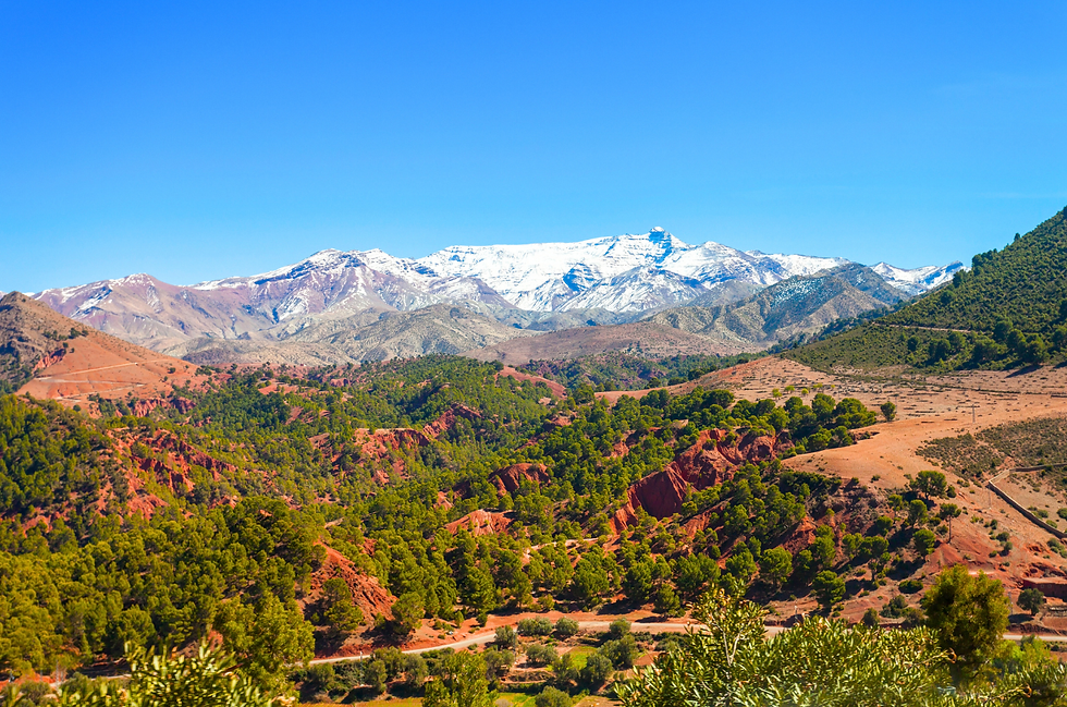 circuit vélo haut atlas