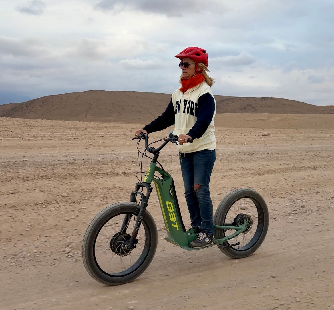 trottinette électrique tout terrain agafay