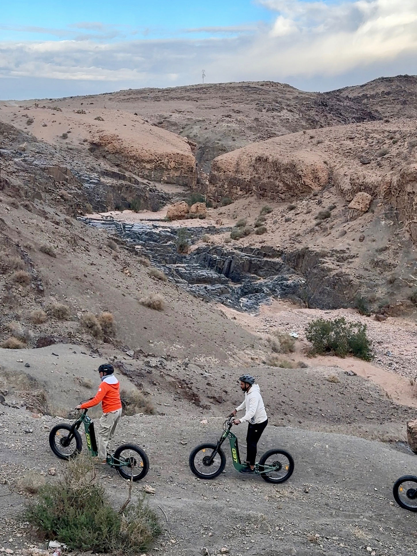 excursion trottinette électrique tout terrain agafay