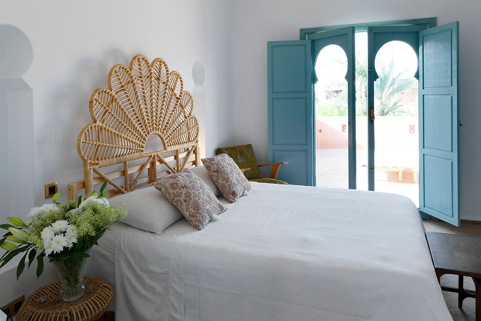 chambre Riad Marrakech, hotel marrakech proche du golf suite avec salle de bain- suite four
