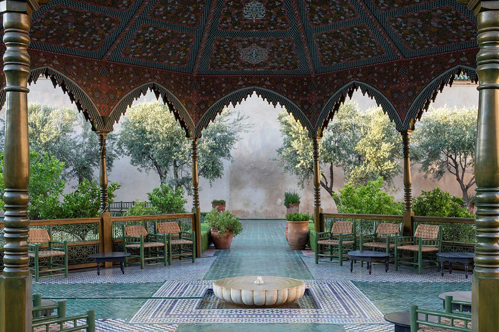 jardin secret marrakech