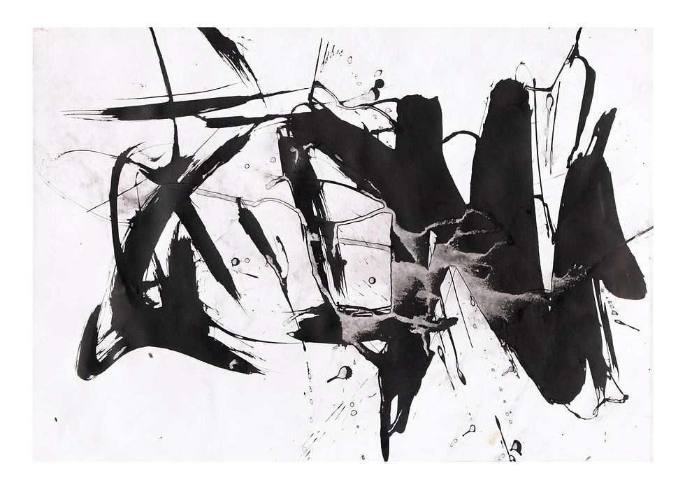 O'HANA_ARTWORK_PAPER_UNTITLED P04_SUMI INK ON PAPER _ 2023