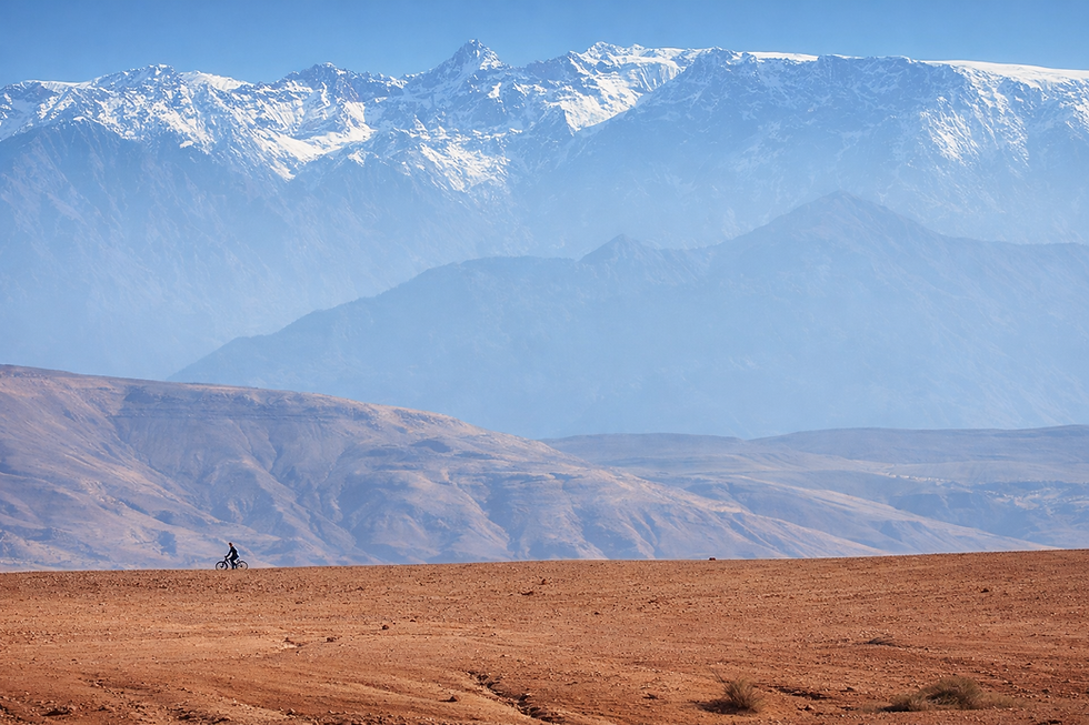 vélo électrique agafay marrakech