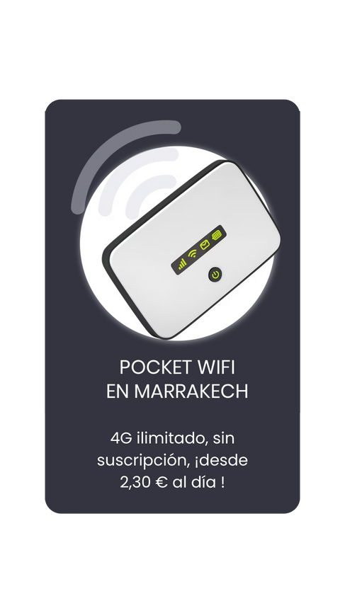 pocket wifi en marrakech