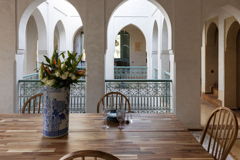 salle à manger riad johara amlekis