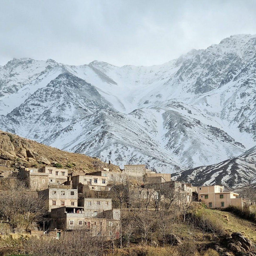 Haute vallée de Tachdift