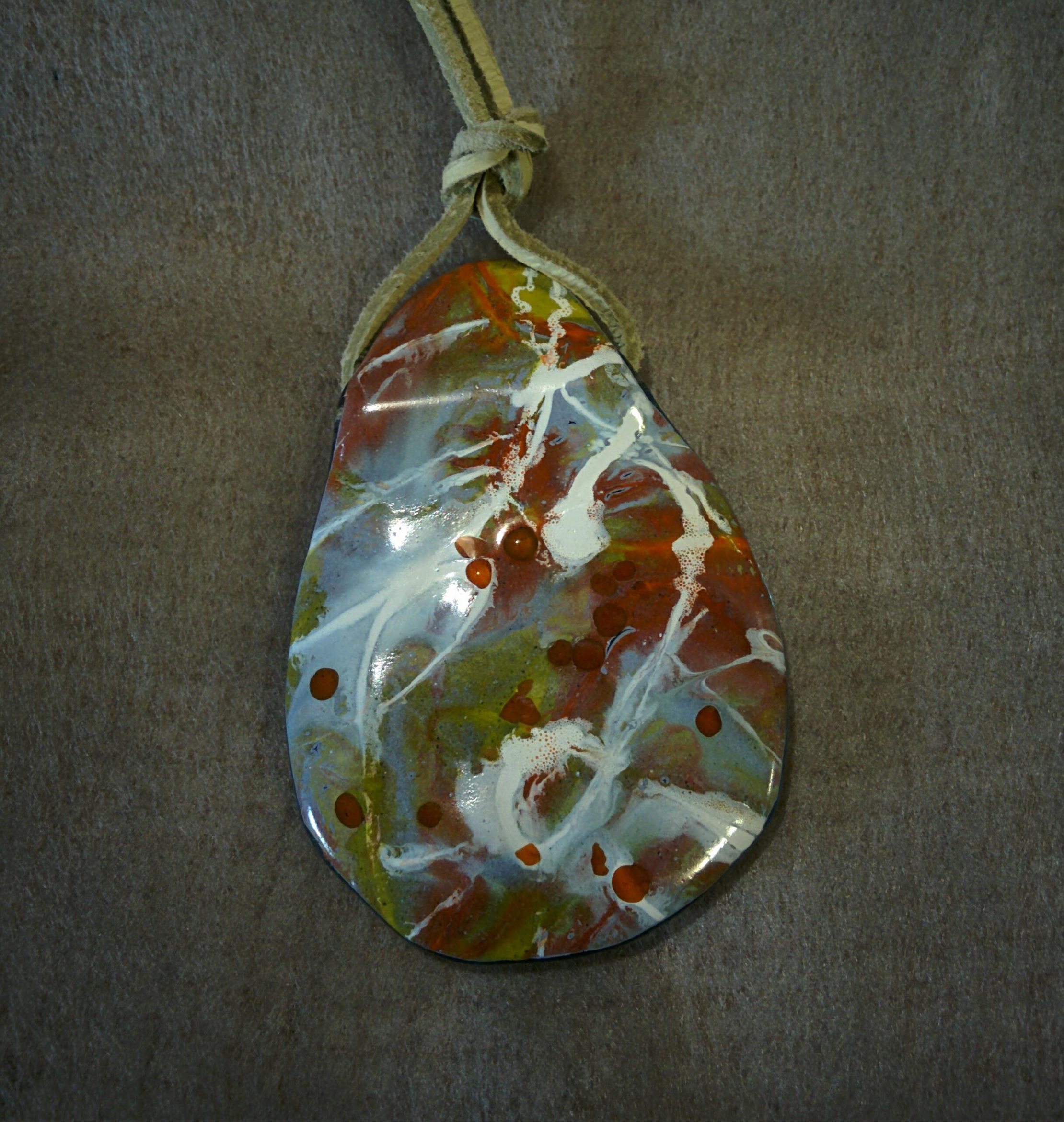 Wisior mandala, fusing (nr 108)