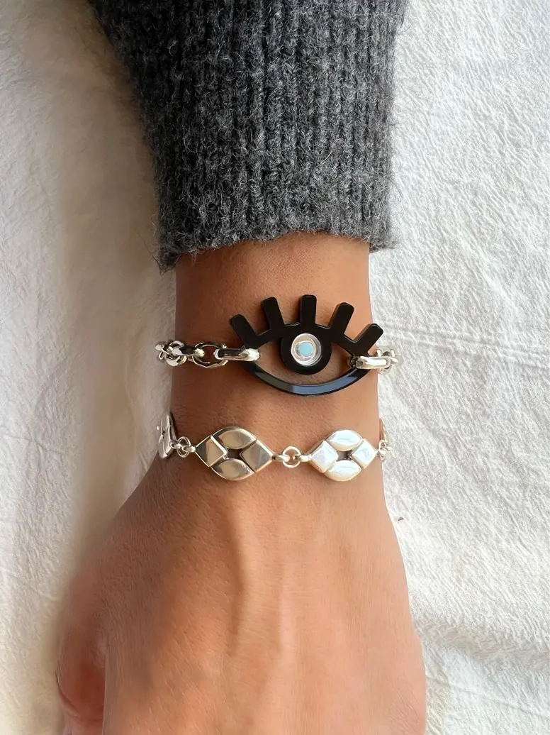 Black Evil Eye Bracelet