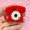 Thumbnail: Red Retro Telephone Brooch
