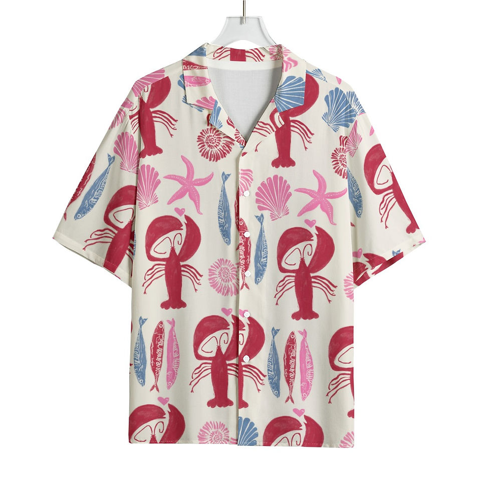 The Sea is calling Unisex Hawaiian Rayon Shirt