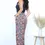 Thumbnail: Disty Floral Wide Leg Tie Waist Pants