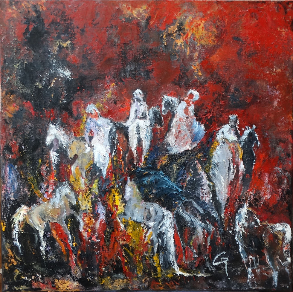 entretien silencieux 60x60cm lin
