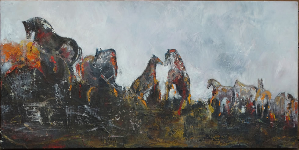 Panique 80x40cm