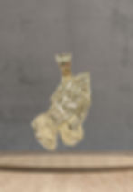 Pray Hands Pendant Gold 10kt