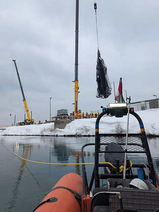 Rescue Boat Nuclear generating facility