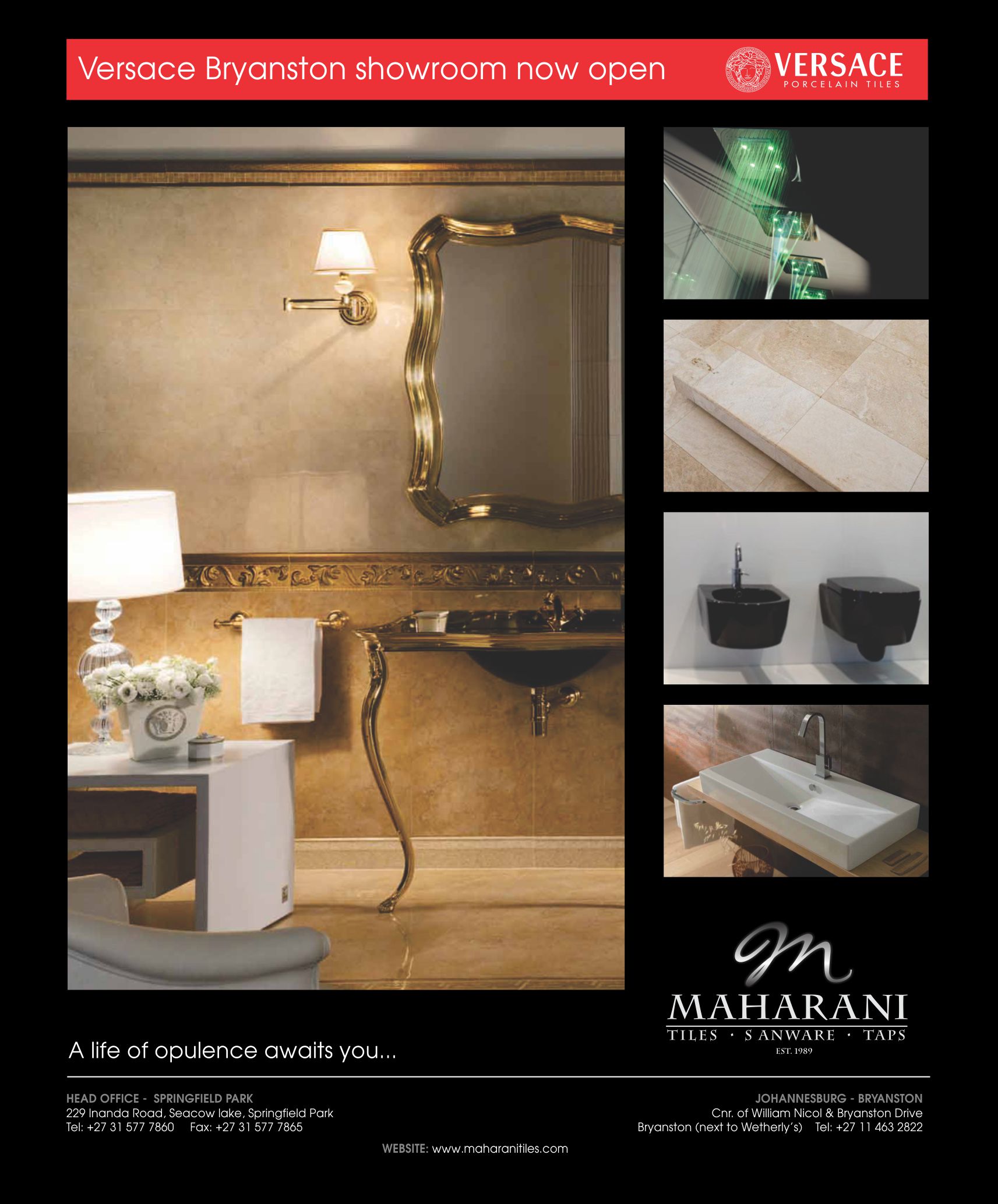 Maharani Showroom Advert