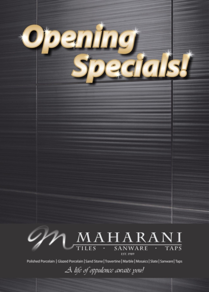Maharani Opening Campaign