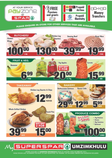 SuperSPAR Fresh Foods Flyer