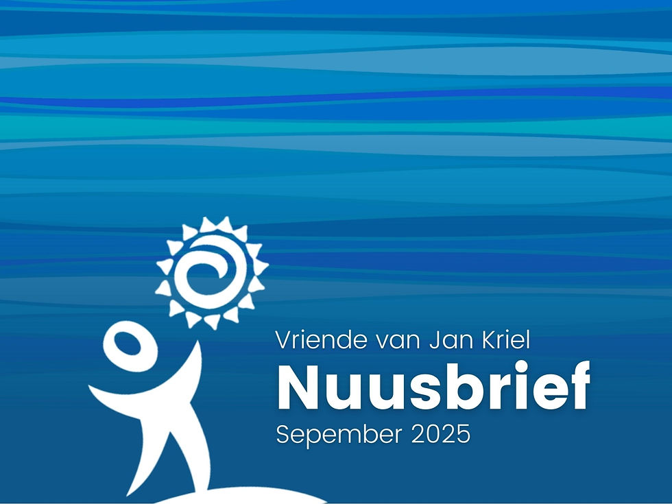 September '25 Nuusbrief