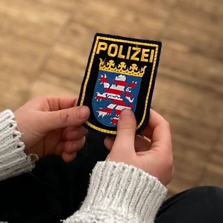 Das Wappen der hessischen Polizei