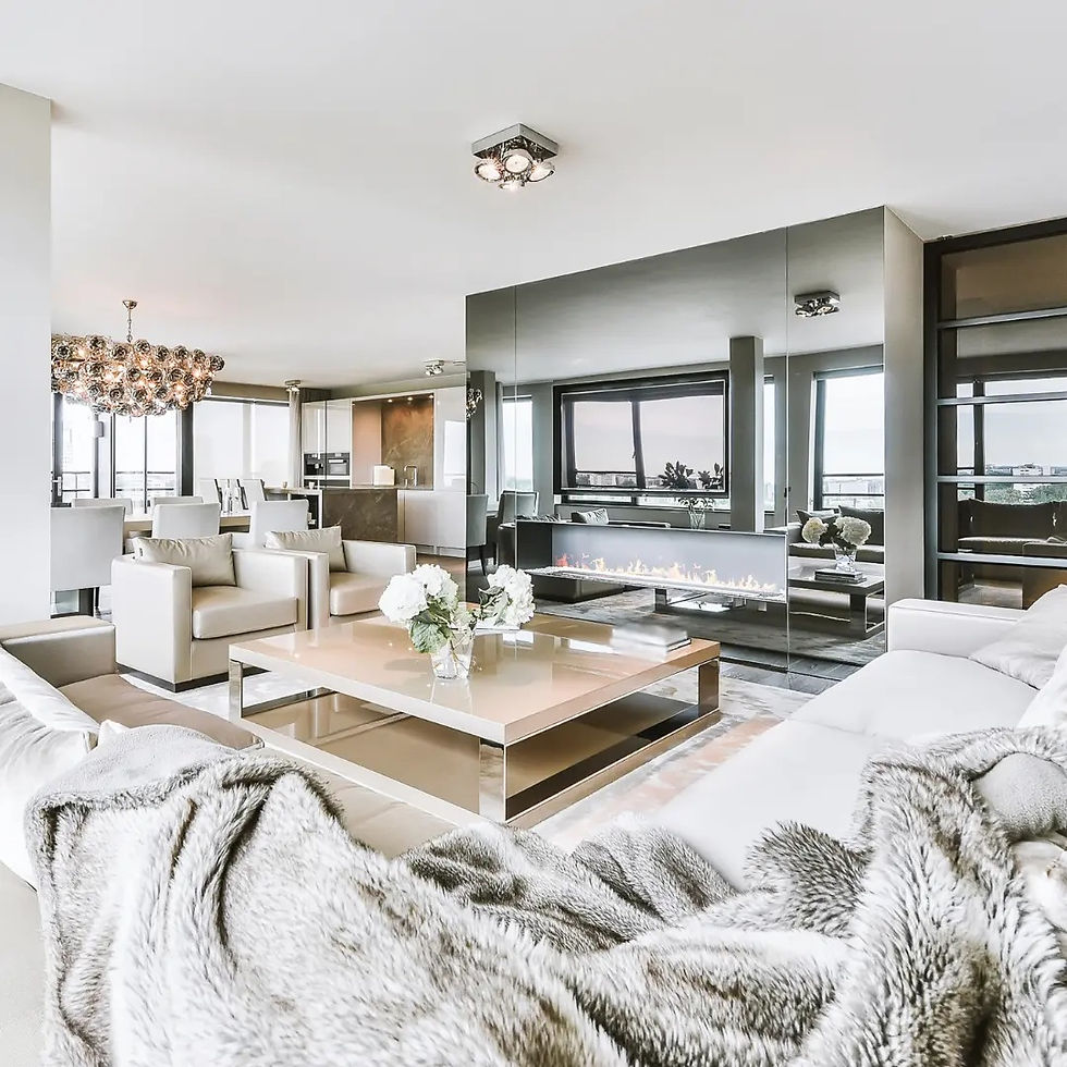 Living Room Interior Design That Combines Elegance and Comfort