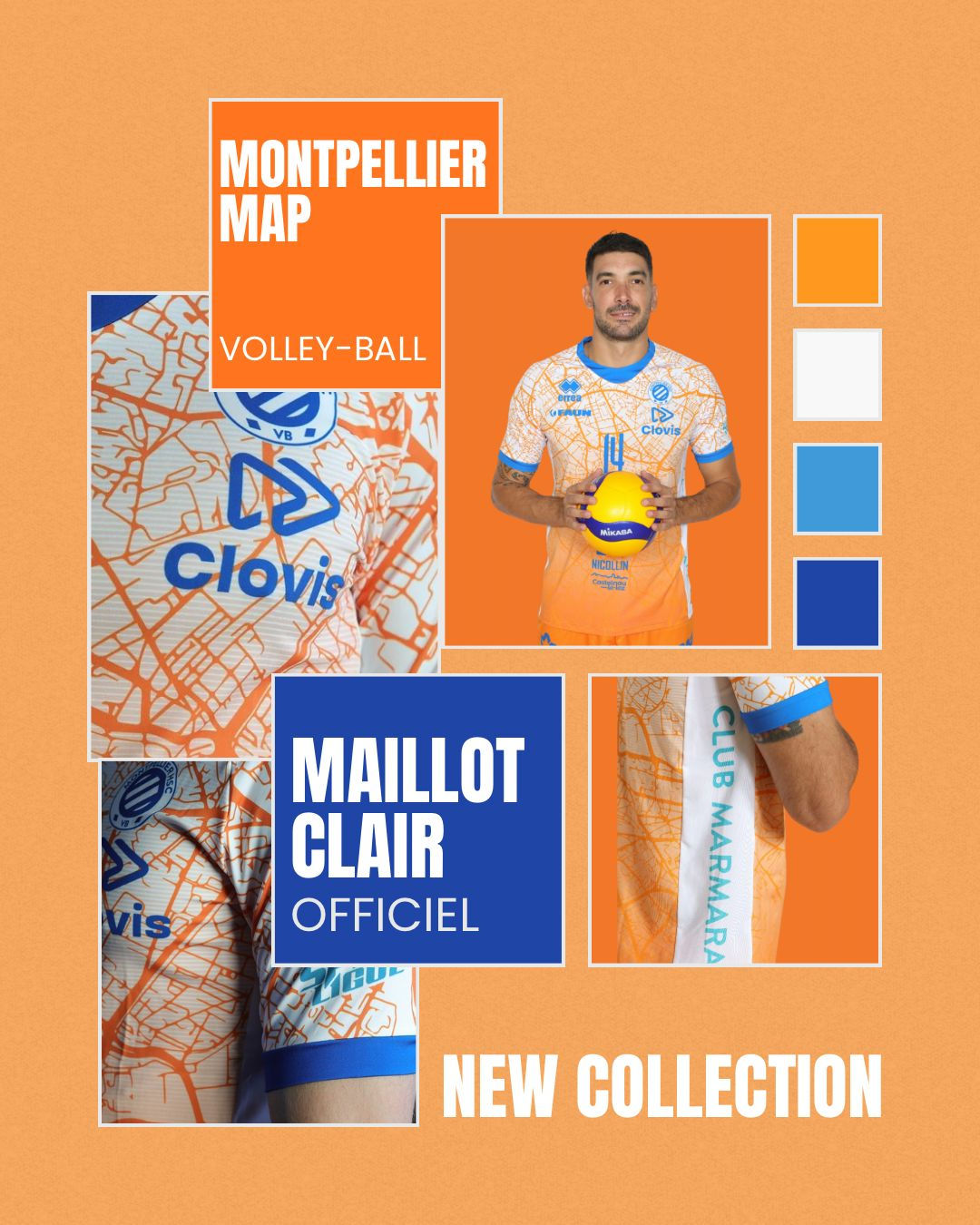 Maillot Clair Officiel - Saison 2025/2026