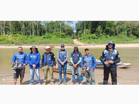 Prefeitura e IDAF realizam ação de vacinação para combater foco de raiva no alto Rio Iaco